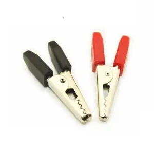 Crocodile clip Red and Black