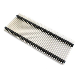 Male Pin Header Single Row Long Double Insulator 40 Pin 35mm Height